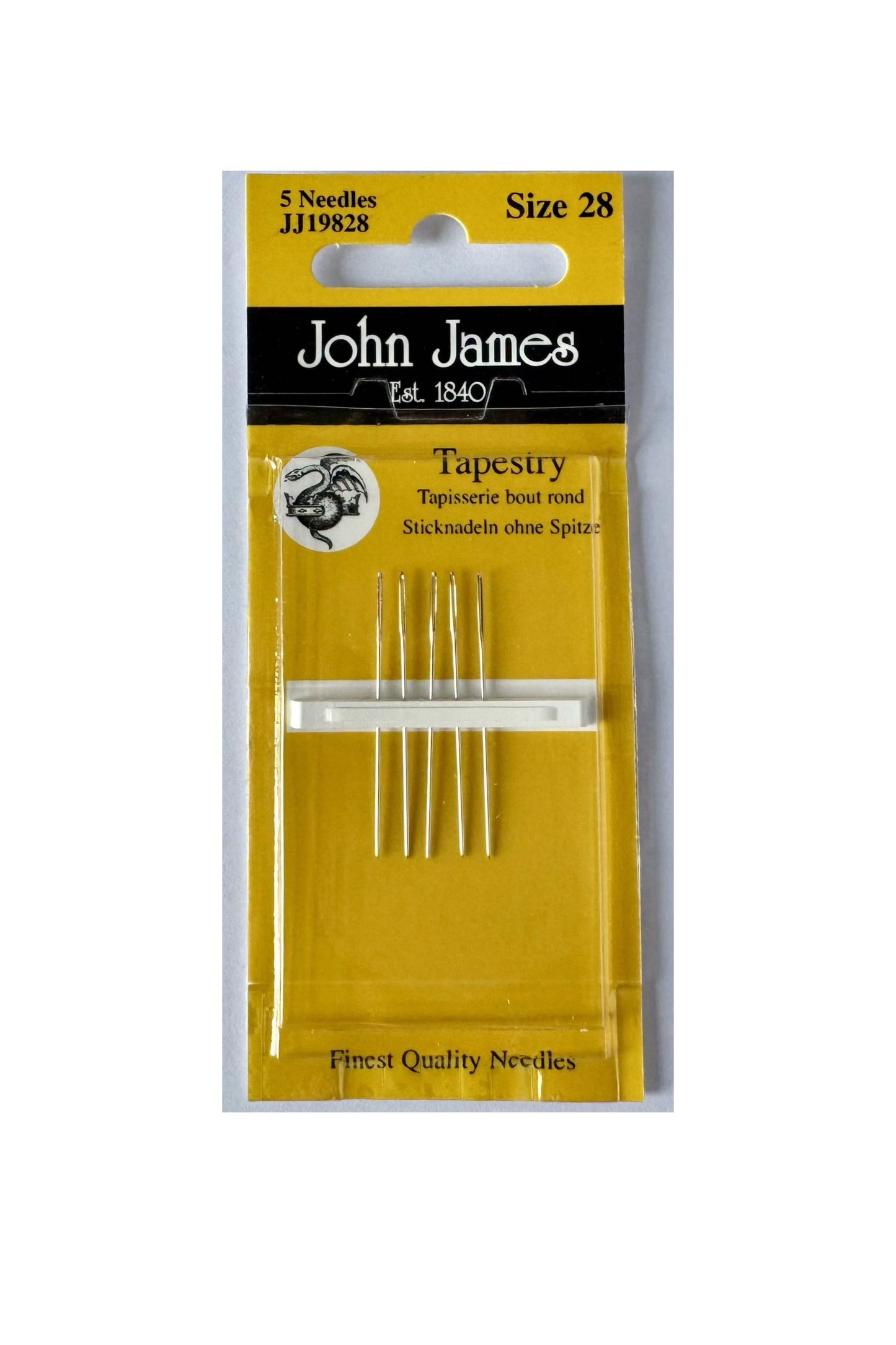 John James Tapestry Needles ~ Size 28