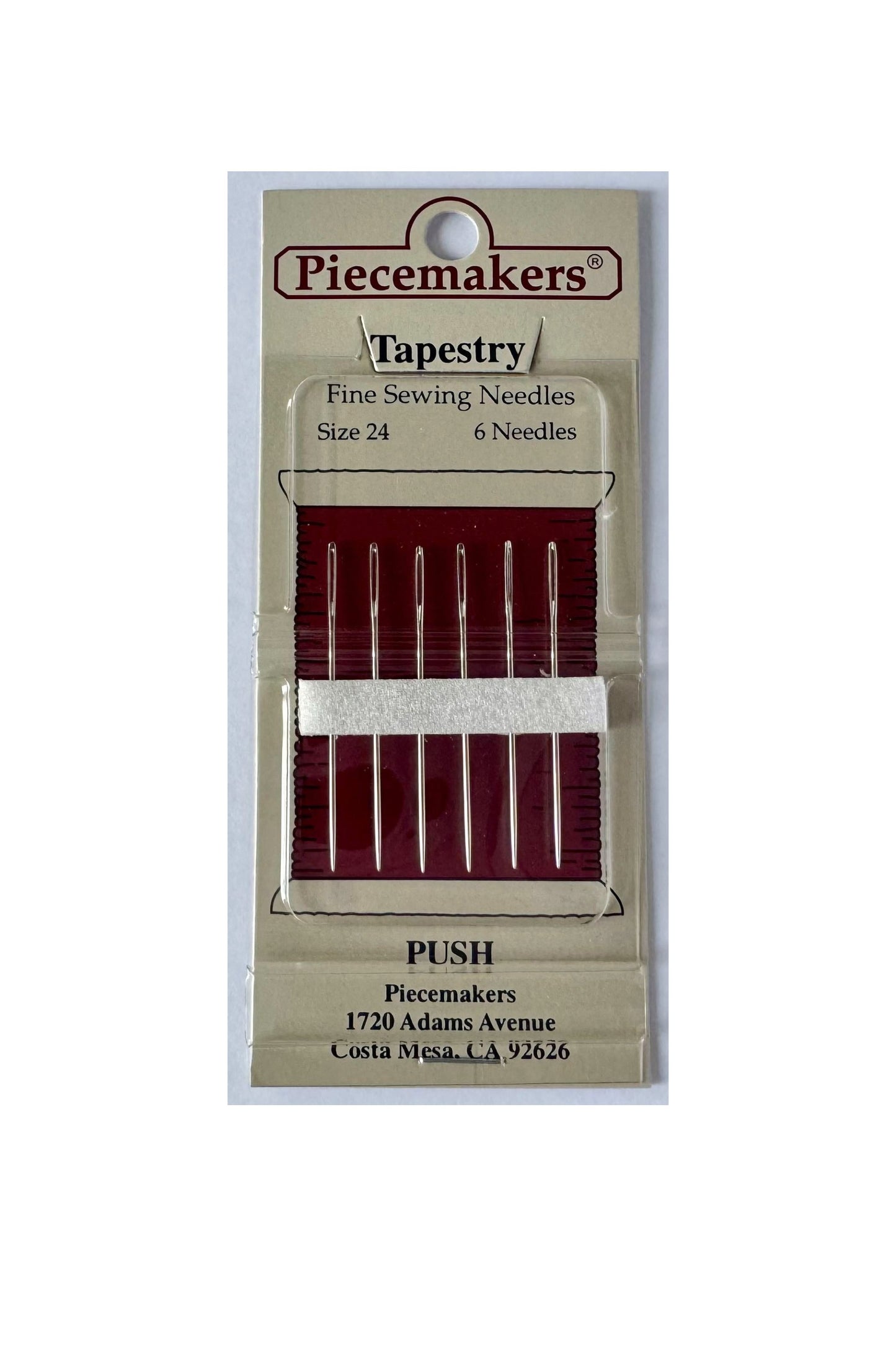 Piecemakers Tapestry Needles ~ Size 24