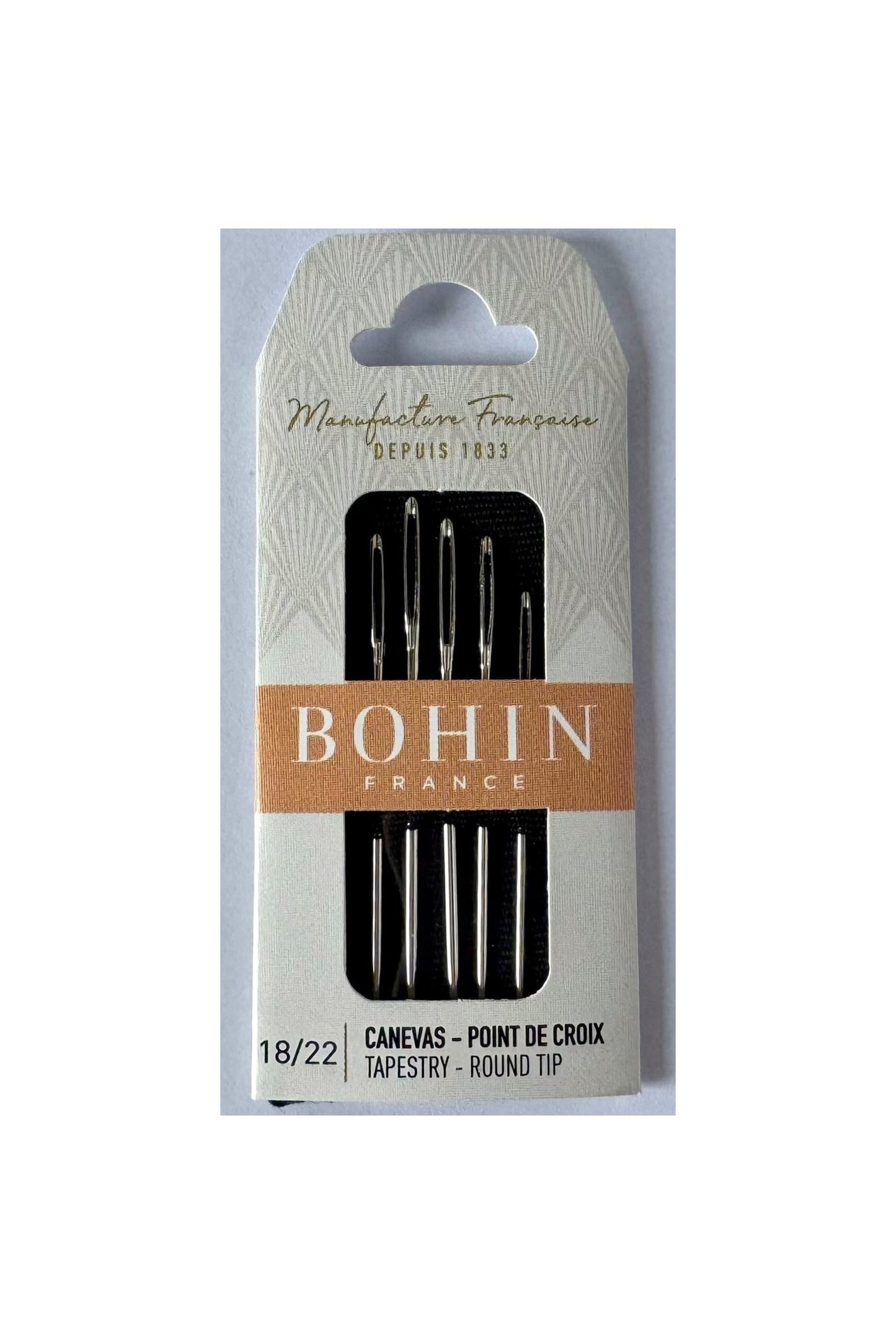 Bohin Tapestry Needles ~ Size 18,20,22