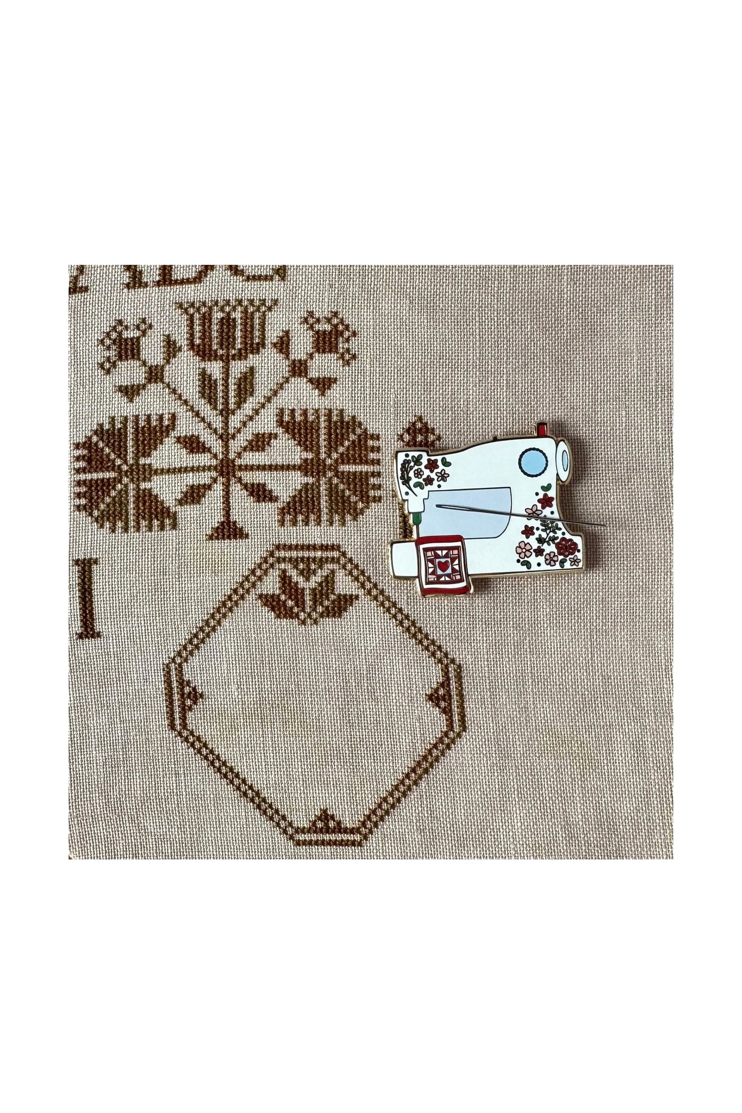 Sewing Machine Needle Minder ~ Flamingo Toes