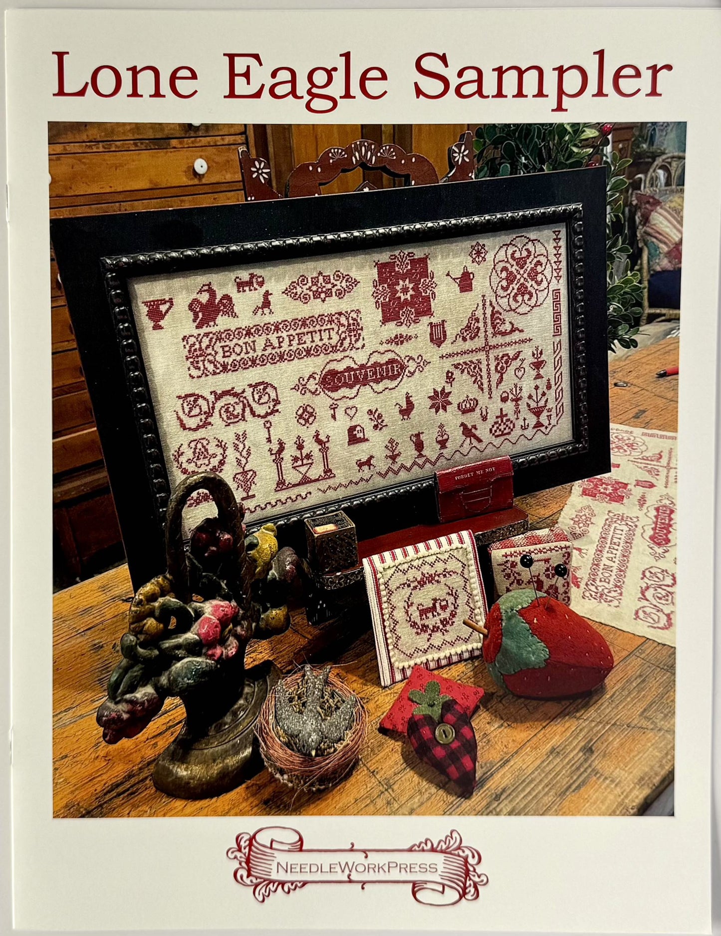 Lone Eagle Sampler ~ NeedleWork Press