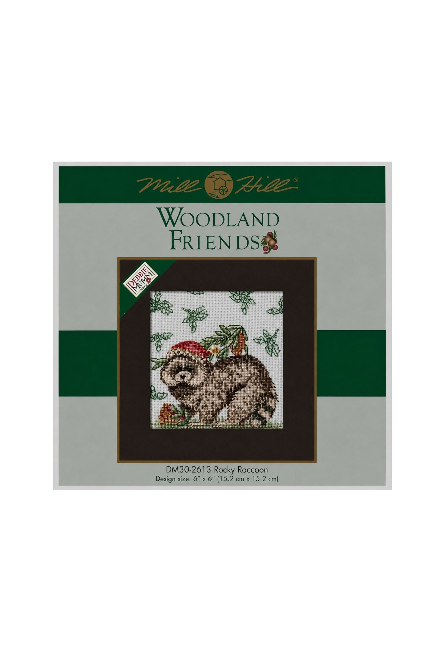 Rocky Raccoon ~ Mill Hill ~ Debbie Mumm ~ Woodland Friends ~ DM30-2613