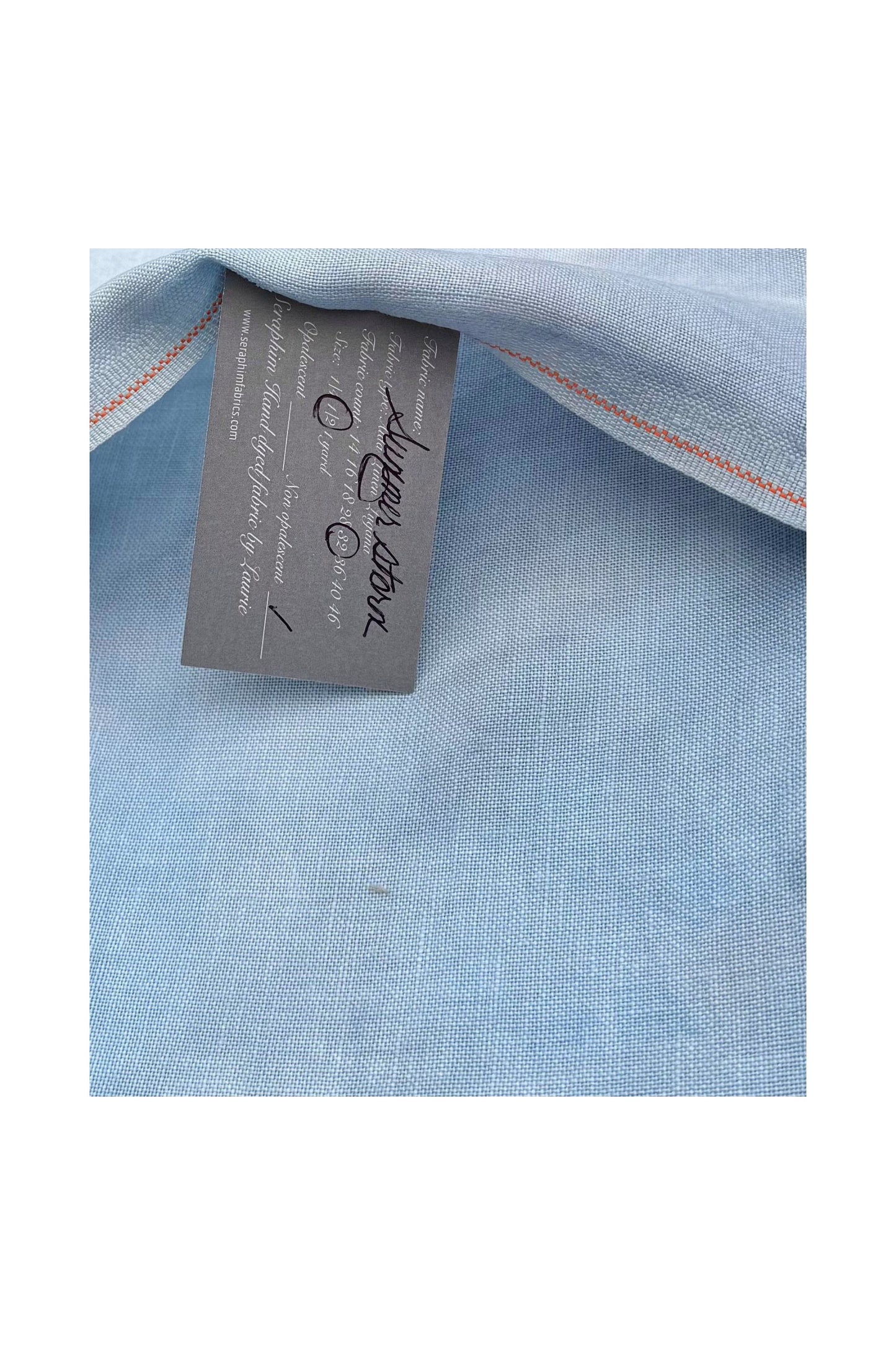 Seraphim Fabrics ~ 32 ct Summer Storm Belfast Linen