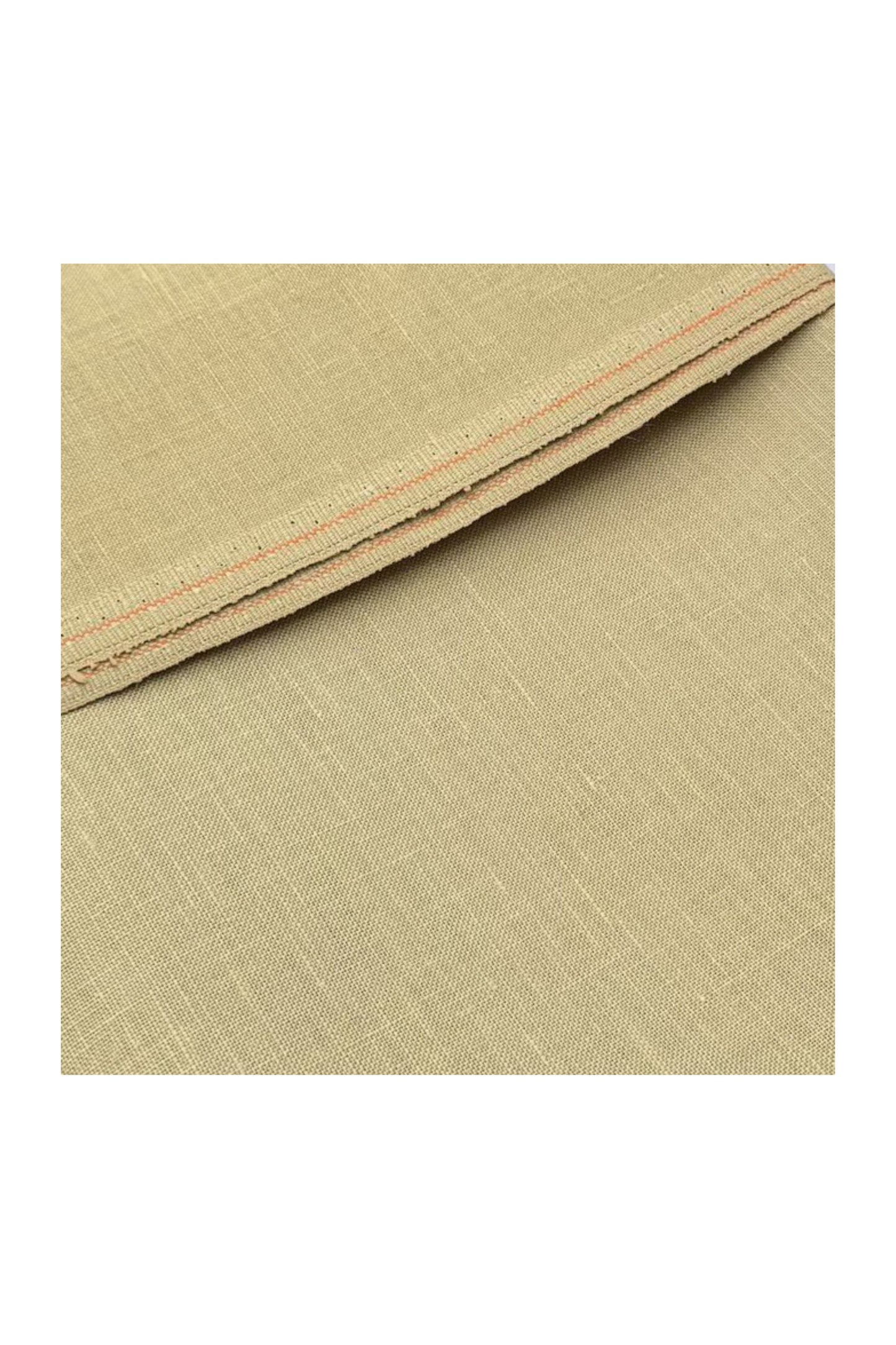 Zweigart ~ 40 ct Summer Khaki Newcastle Linen