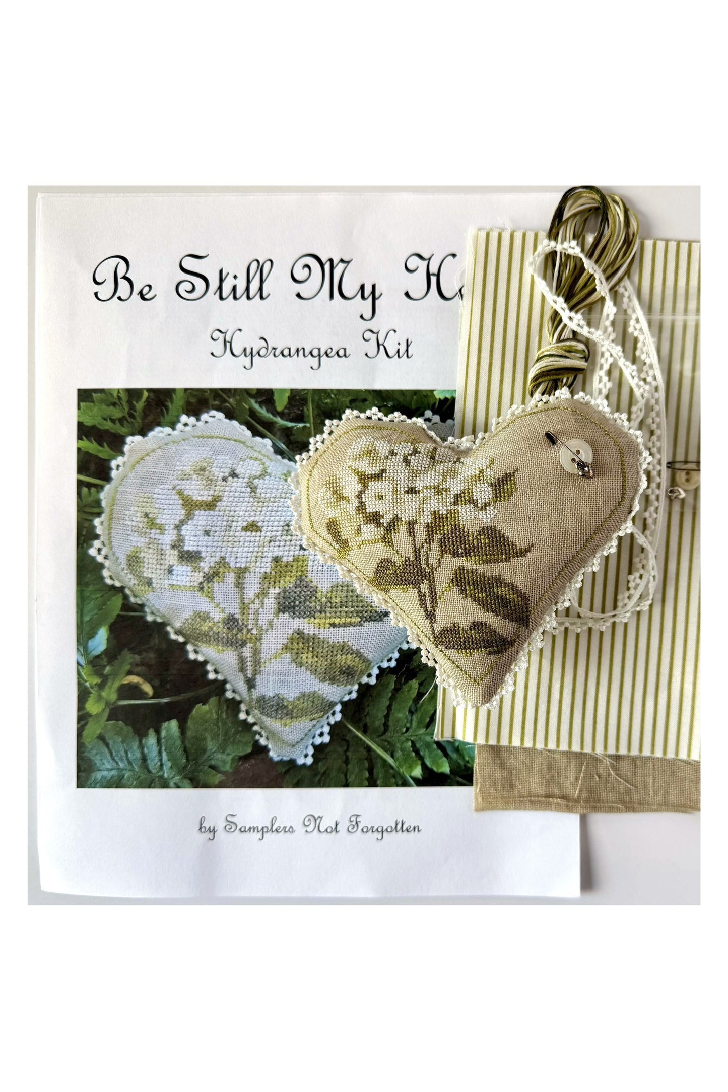 Be Still My Heart Hydrangea Kit ~ Samplers Not Forgotten