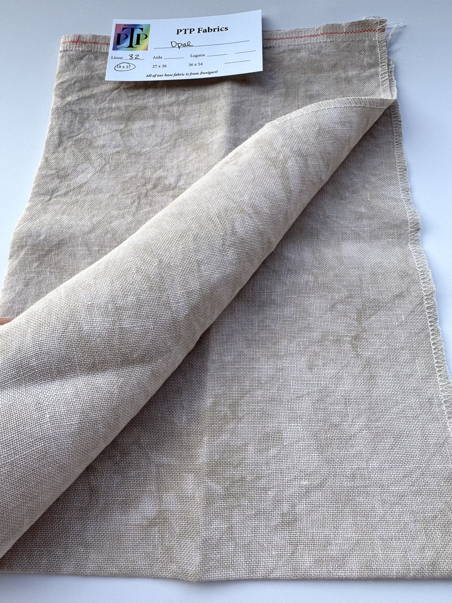 Picture This Plus ~ 32 ct Opal Belfast Linen