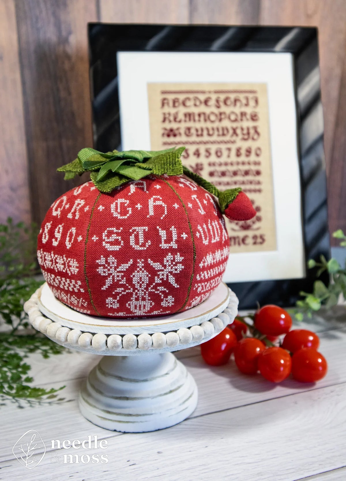 Tomato, Tomahto ~ Needle And Moss ~ Cross Stitch Pattern