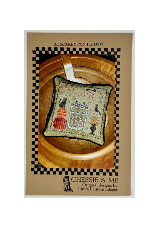 Be Scarey Pin Pillow ~ Chessie & Me