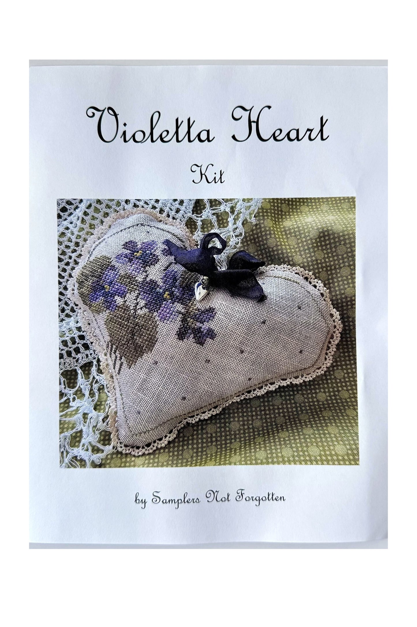 Violetta Heart Kit ~ Samplers Not Forgotten