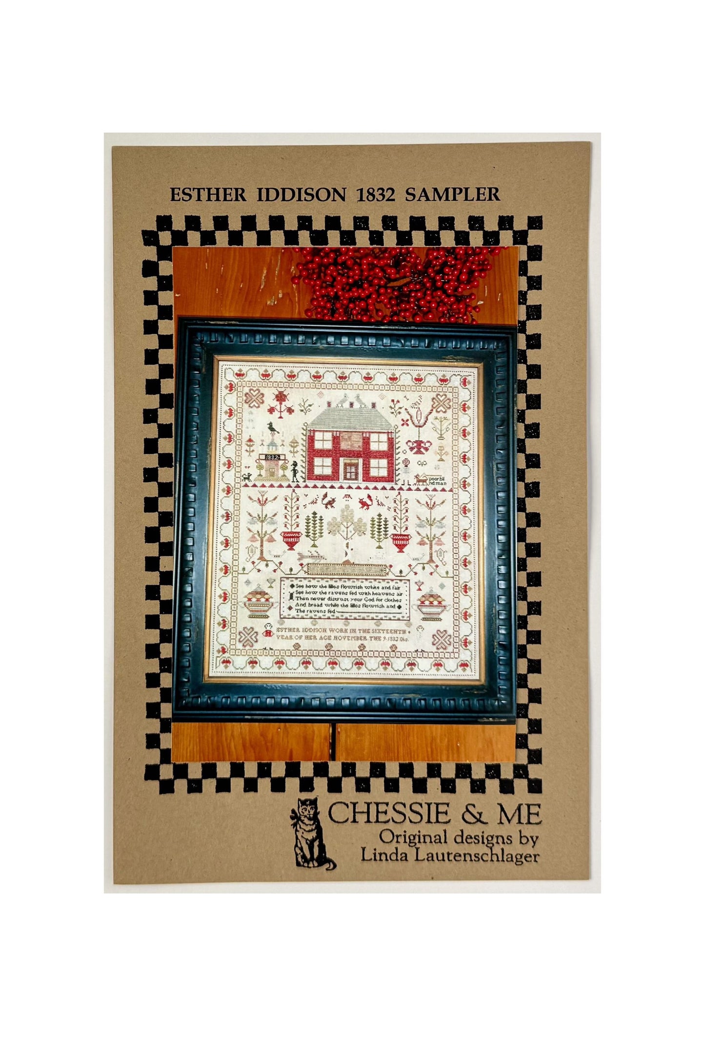 Esther Addison 1832 Sampler ~ Chessie & Me