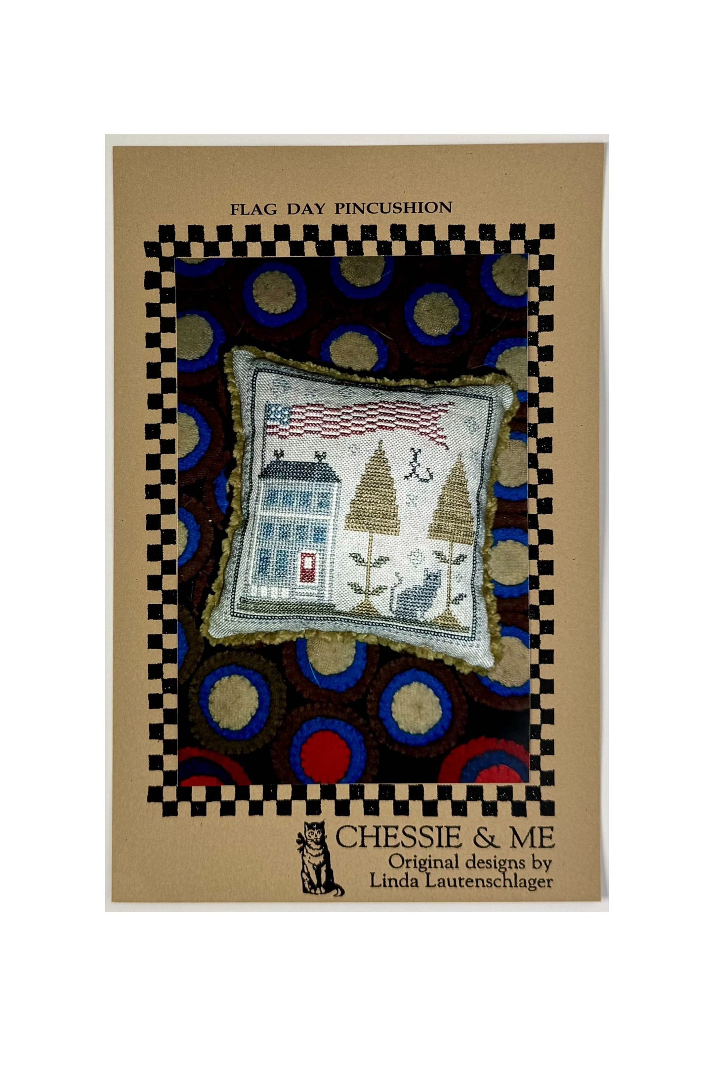 Flag Day Pincushion  ~  Chessie & Me