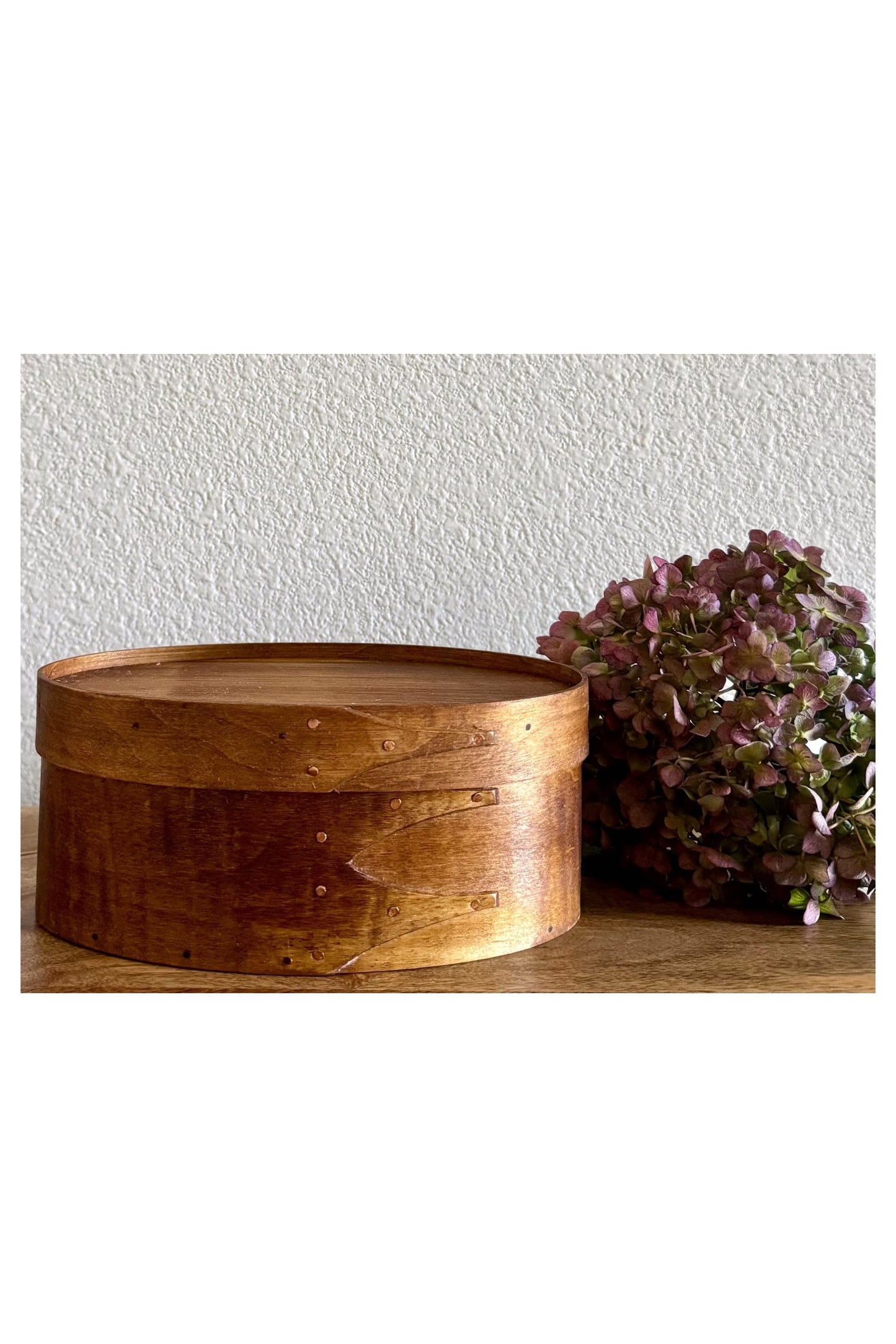 Shaker Box Size #3 Recessed Top Antique Finish ~ Joe Dowden Boxmaker