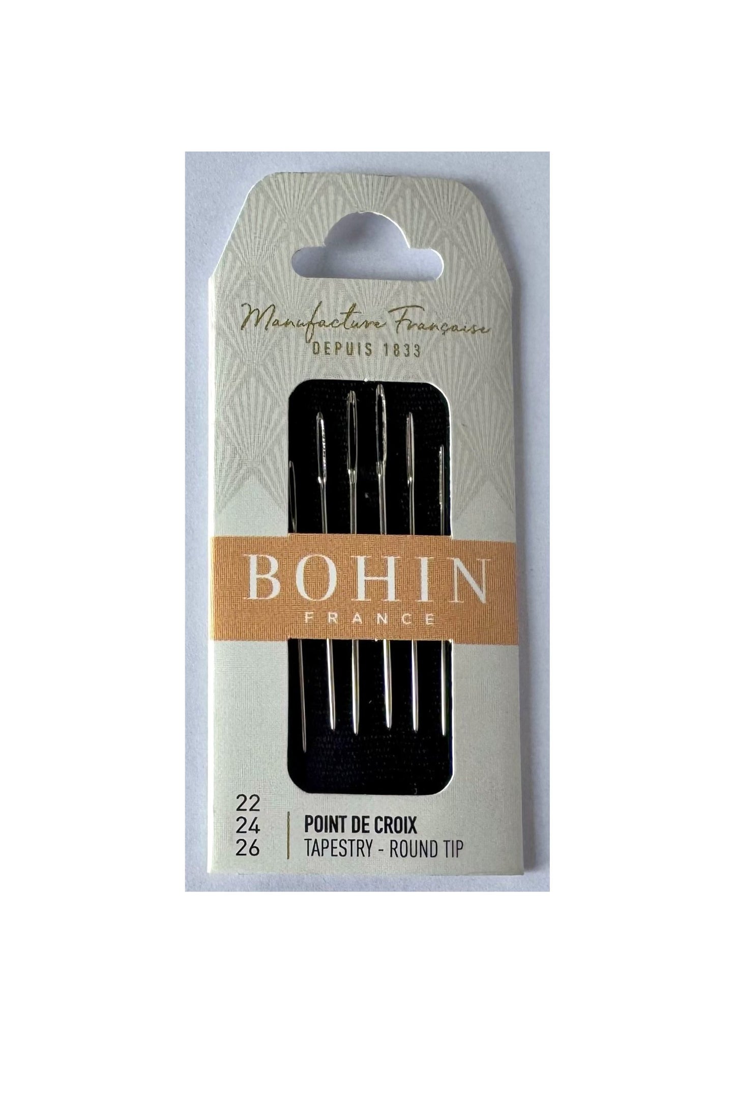 Bohin Tapestry Needles ~ Size 22,24,26