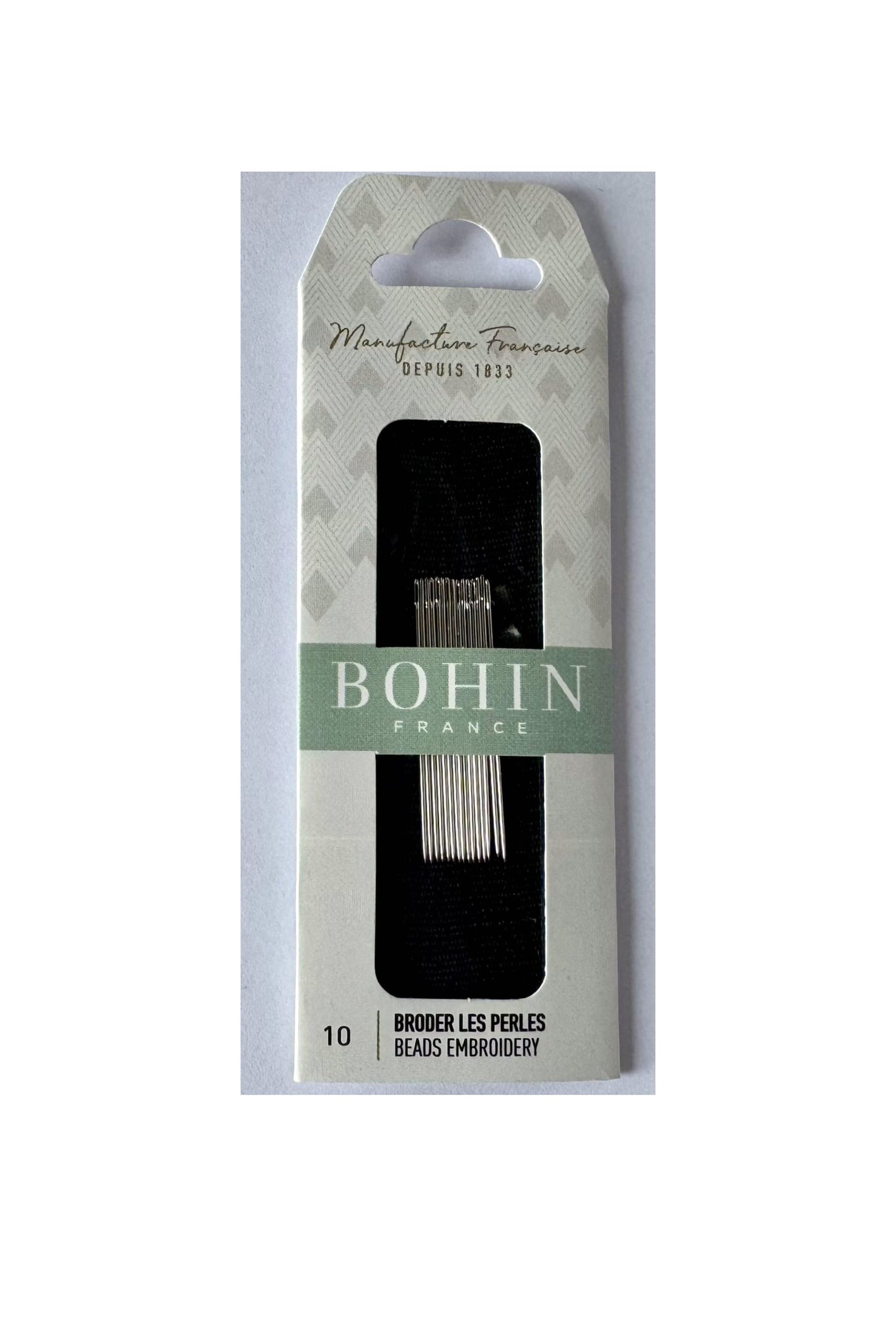 Bohin Short Beading Needles ~ Size 10