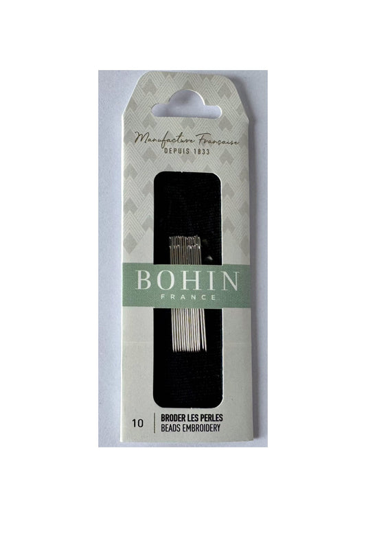 Bohin Short Beading Needles ~ Size 10