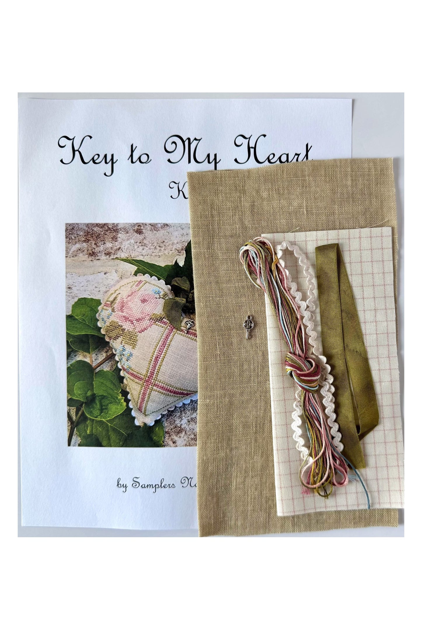 Key to My Heart Kit ~ Samplers Not Forgotten