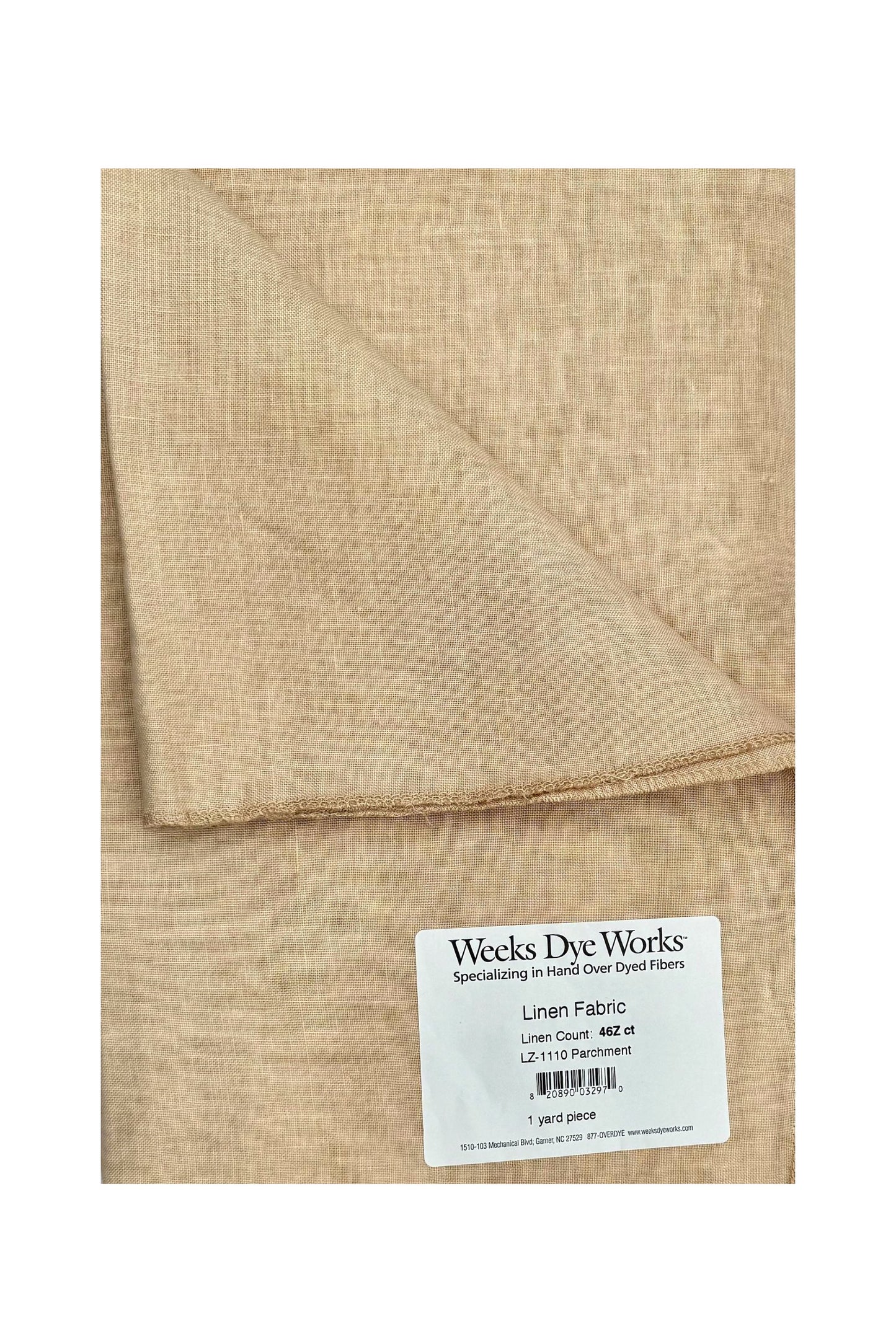Weeks Dye Works ~ 46 ct Parchment Linen ~ Zweigart Base