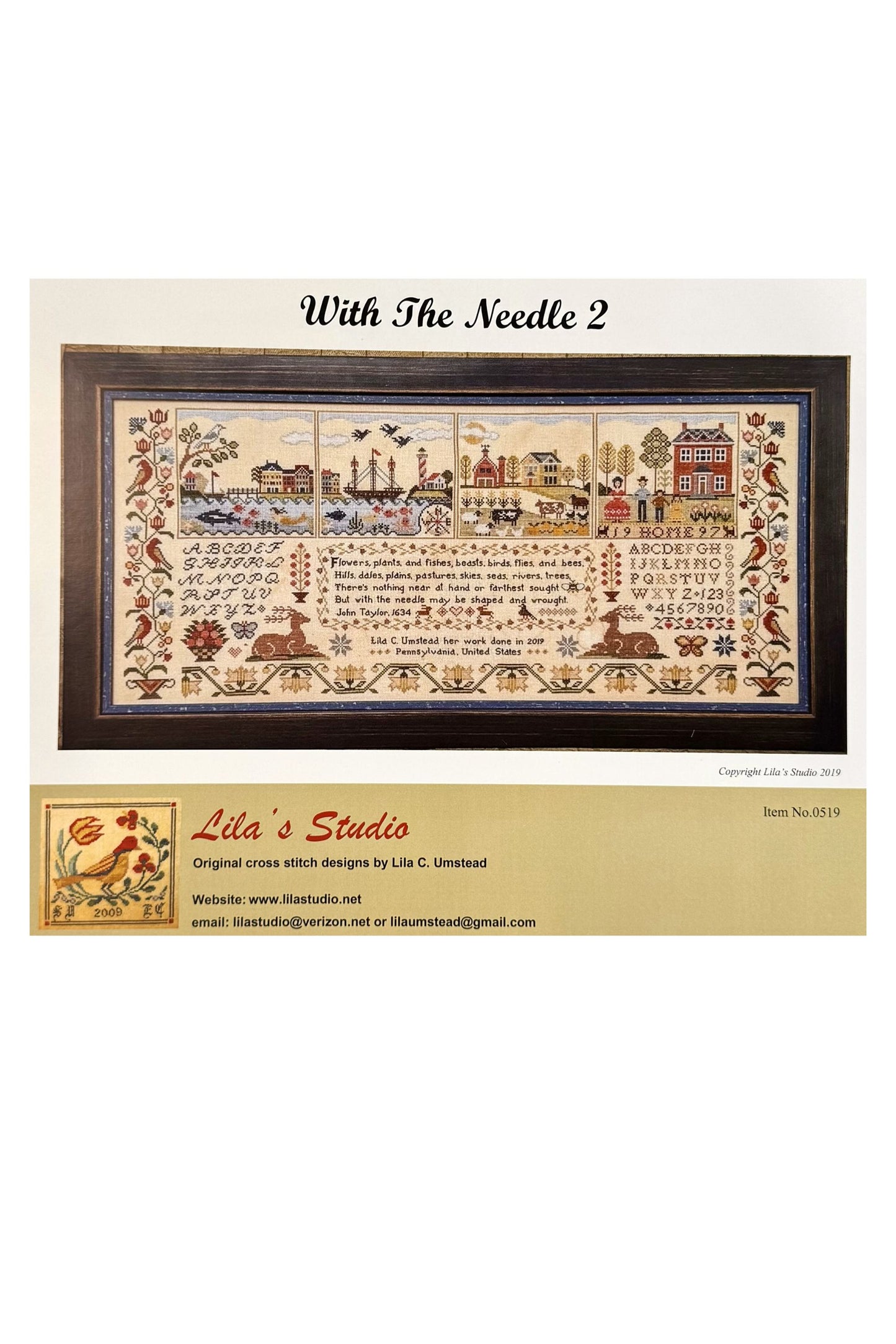 With the Needle 2 ~ Lila's Studio