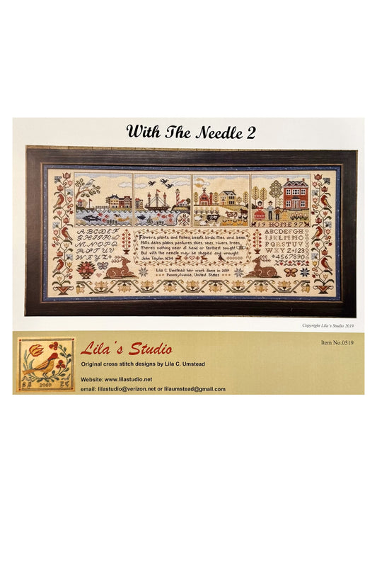 With the Needle 2 ~ Lila's Studio