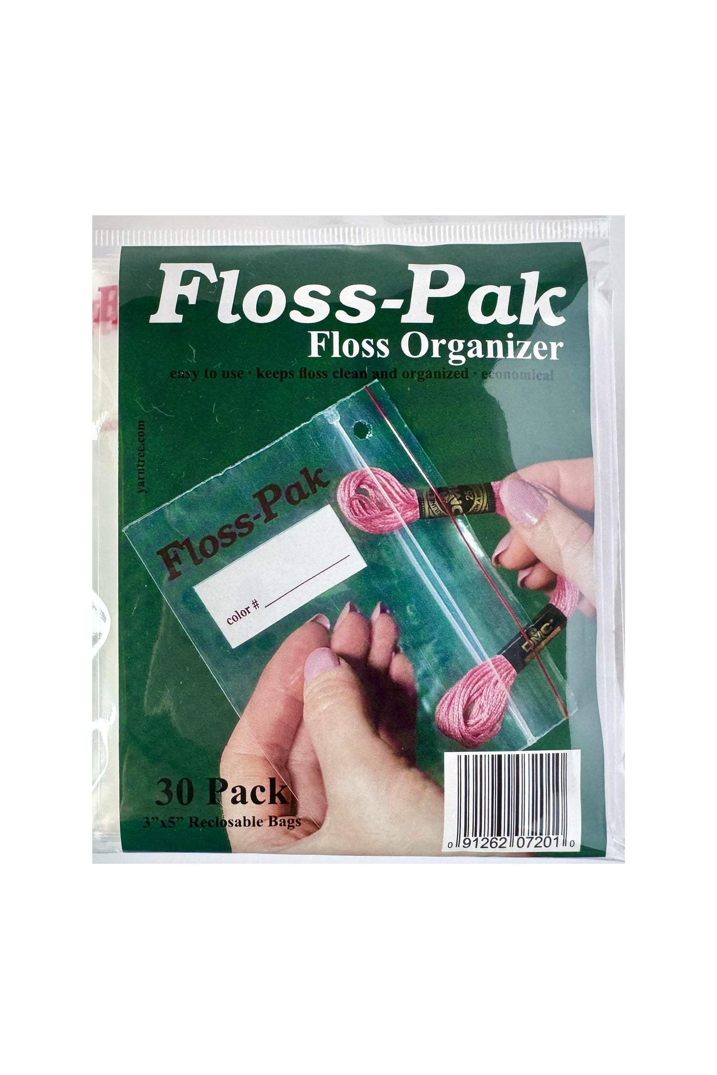 Floss-Pak Floss Organizer 30 Bags ~ Yarn Tree