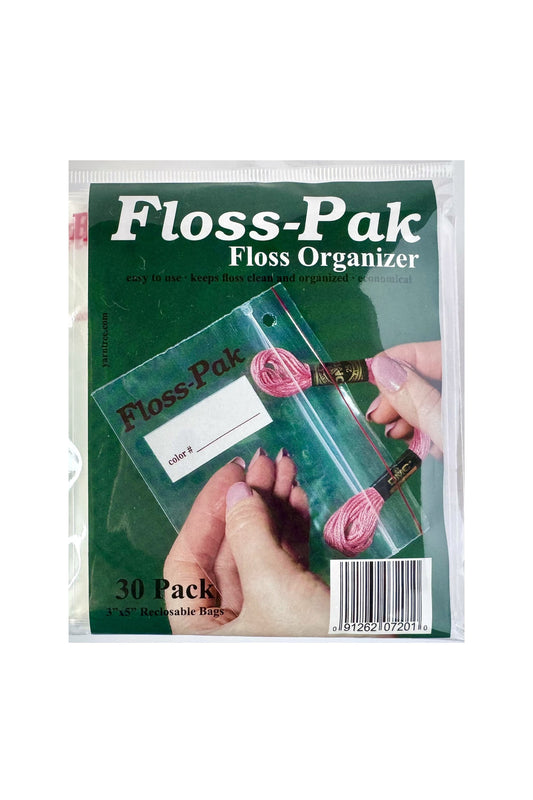 Floss-Pak Floss Organizer 30 Bags ~ Yarn Tree