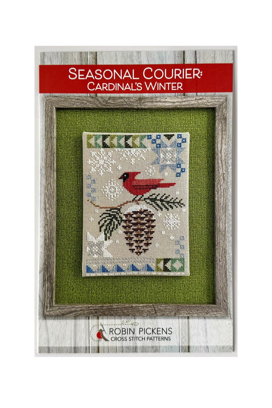 Cardinal's Winter ~ Seasonal Courier ~ Robin Pickens