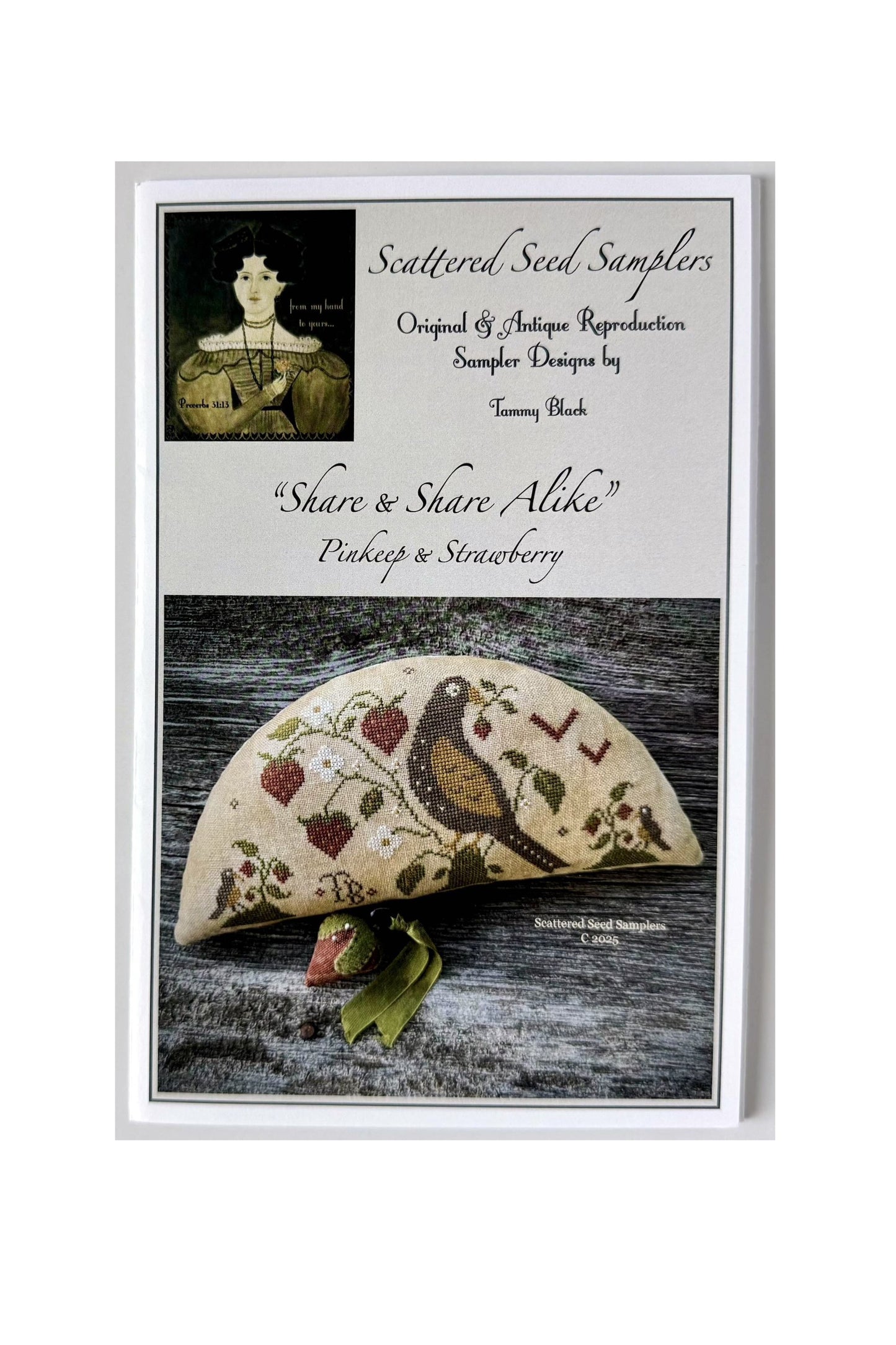 Share & Share Alike Pinkeep & Strawberry ~ Scattered Seed Samplers