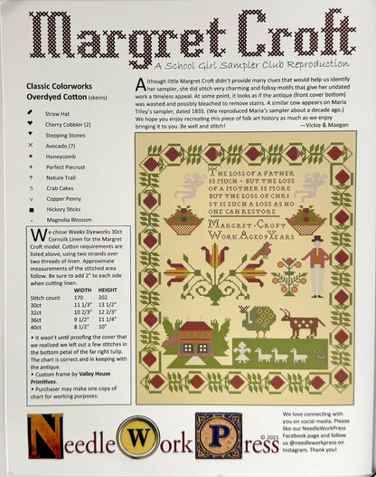 Margaret Croft ~ NeedleWork Press