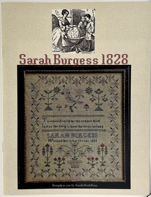 Sarah Burgess 1828 ~ NeedleWork Press