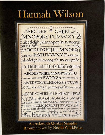 Hannah Wilson ~ NeedleWork Press