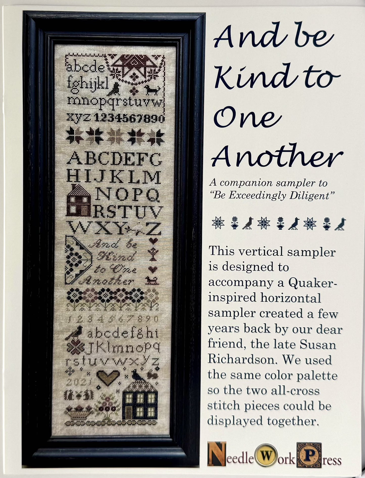 And Be Kind to One Another ~ NeedleWork Press