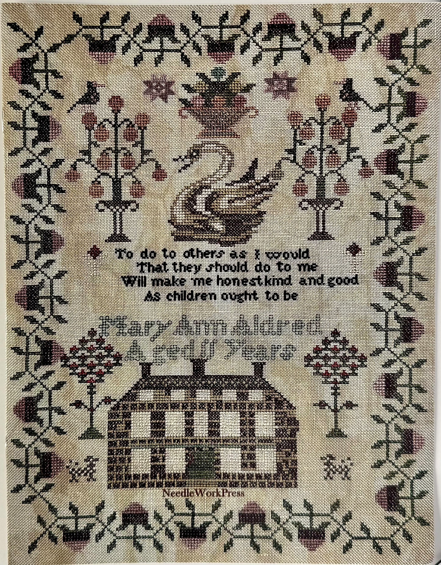 Mary Ann Aldred Sampler ~ NeedleWork Press