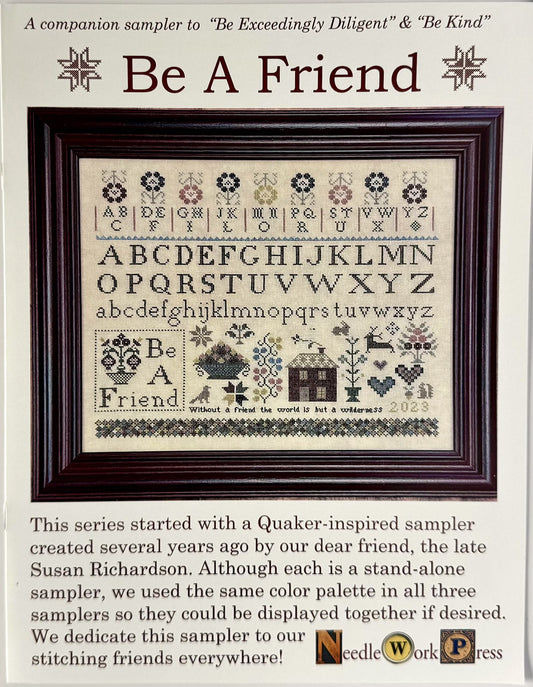 Be a Friend ~ NeedleWork Press