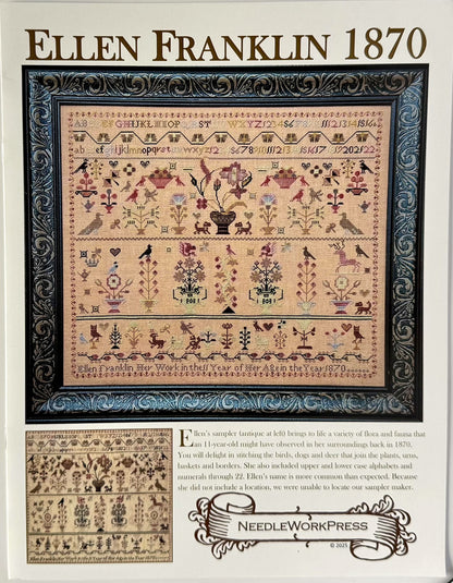 Ellen Franklin 1870 ~ NeedleWork Press