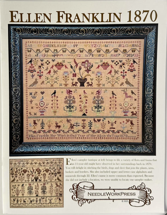 Ellen Franklin 1870 ~ NeedleWork Press