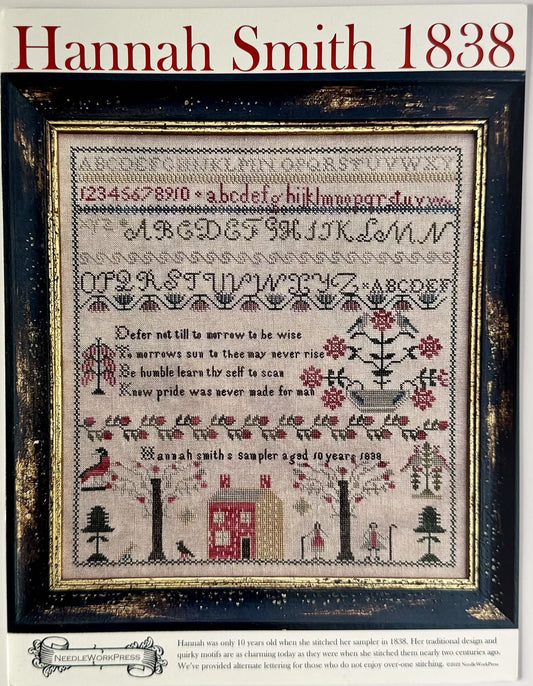 Hannah Smith 1838 ~ NeedleWork Press