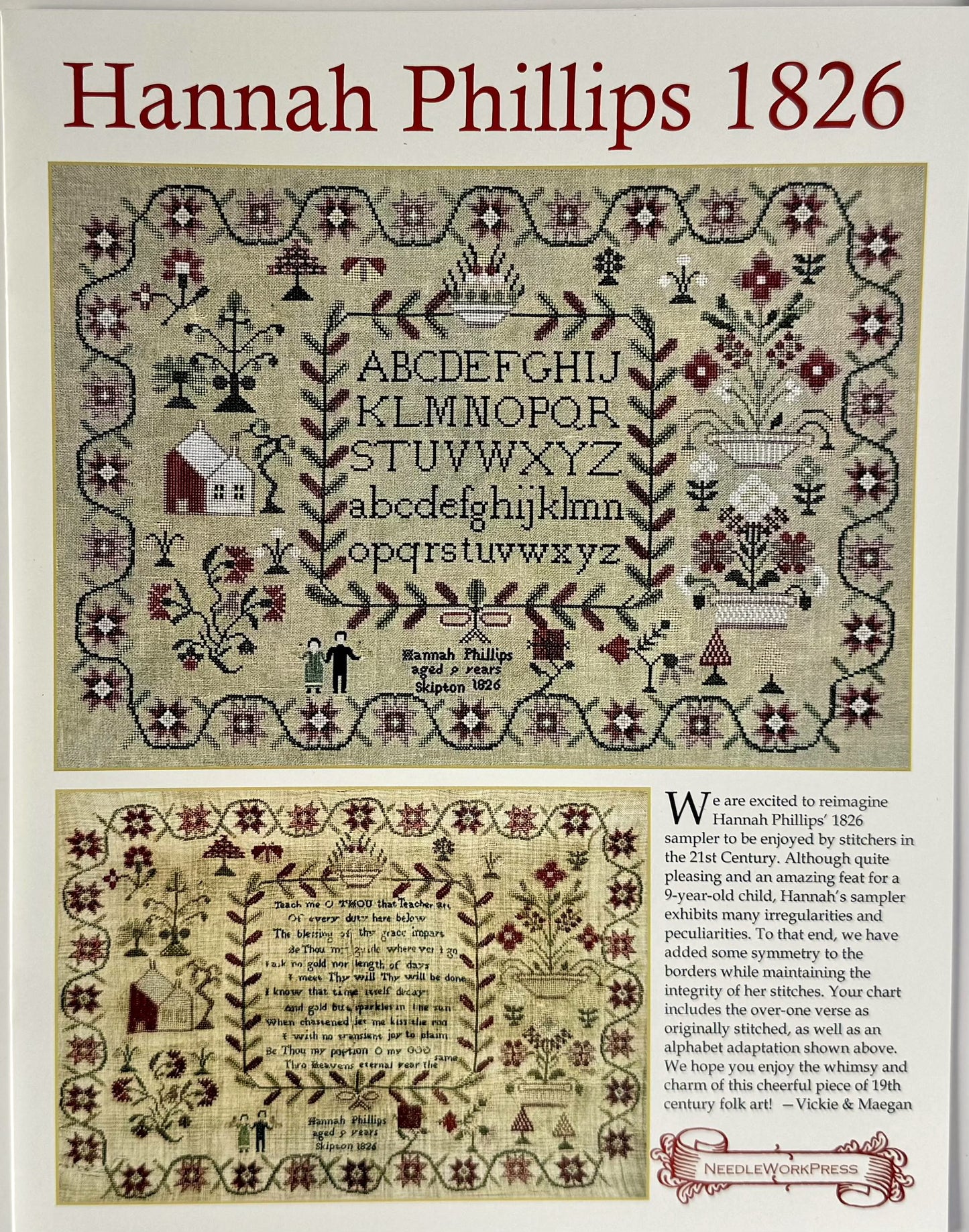 Hannah Phillips 1826 ~ NeedleWork Press