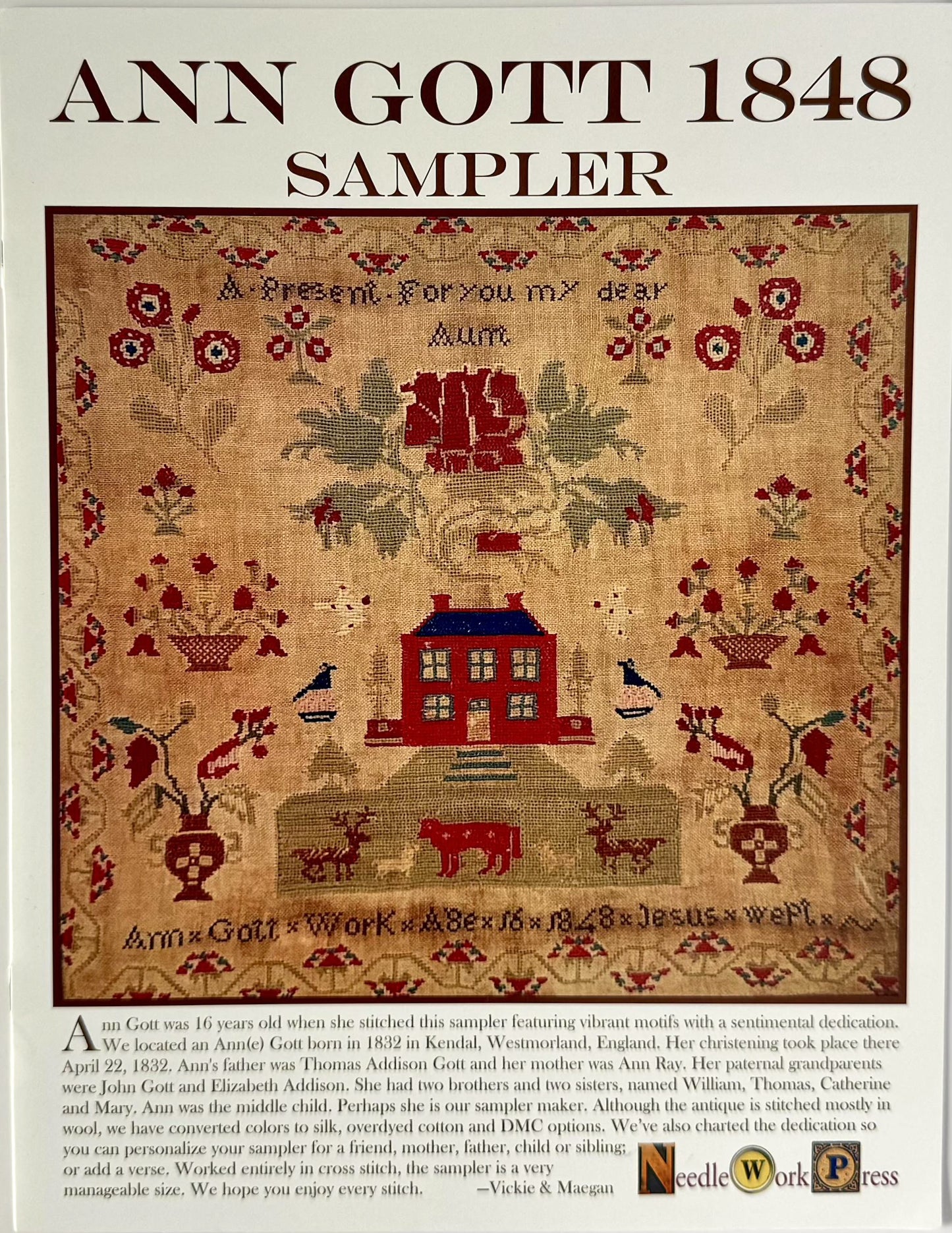 Ann Gott 1848 ~ NeedleWork Press