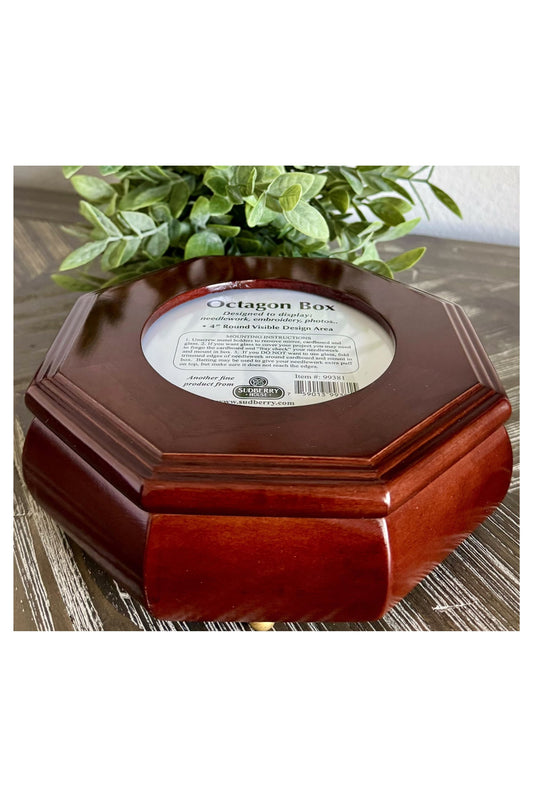 Octagon Needlework Box ~ Sudberry House