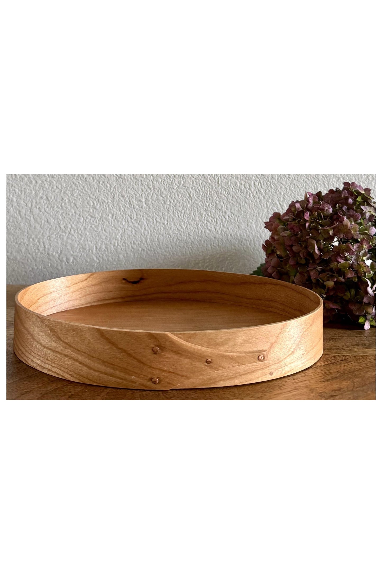 Cherry Shaker Oval Crafters Tray Size # 5 ~ Joe Dowden Boxmaker