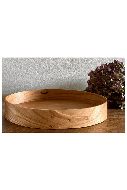 Cherry Shaker Oval Crafters Tray Size # 5 ~ Joe Dowden Boxmaker