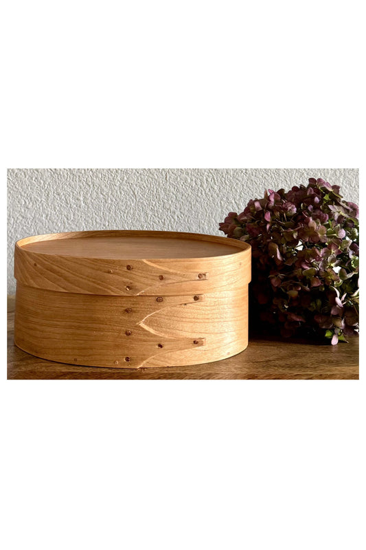 Shaker Box Size #3 Recessed Top Cherry ~ Joe Dowden Boxmaker