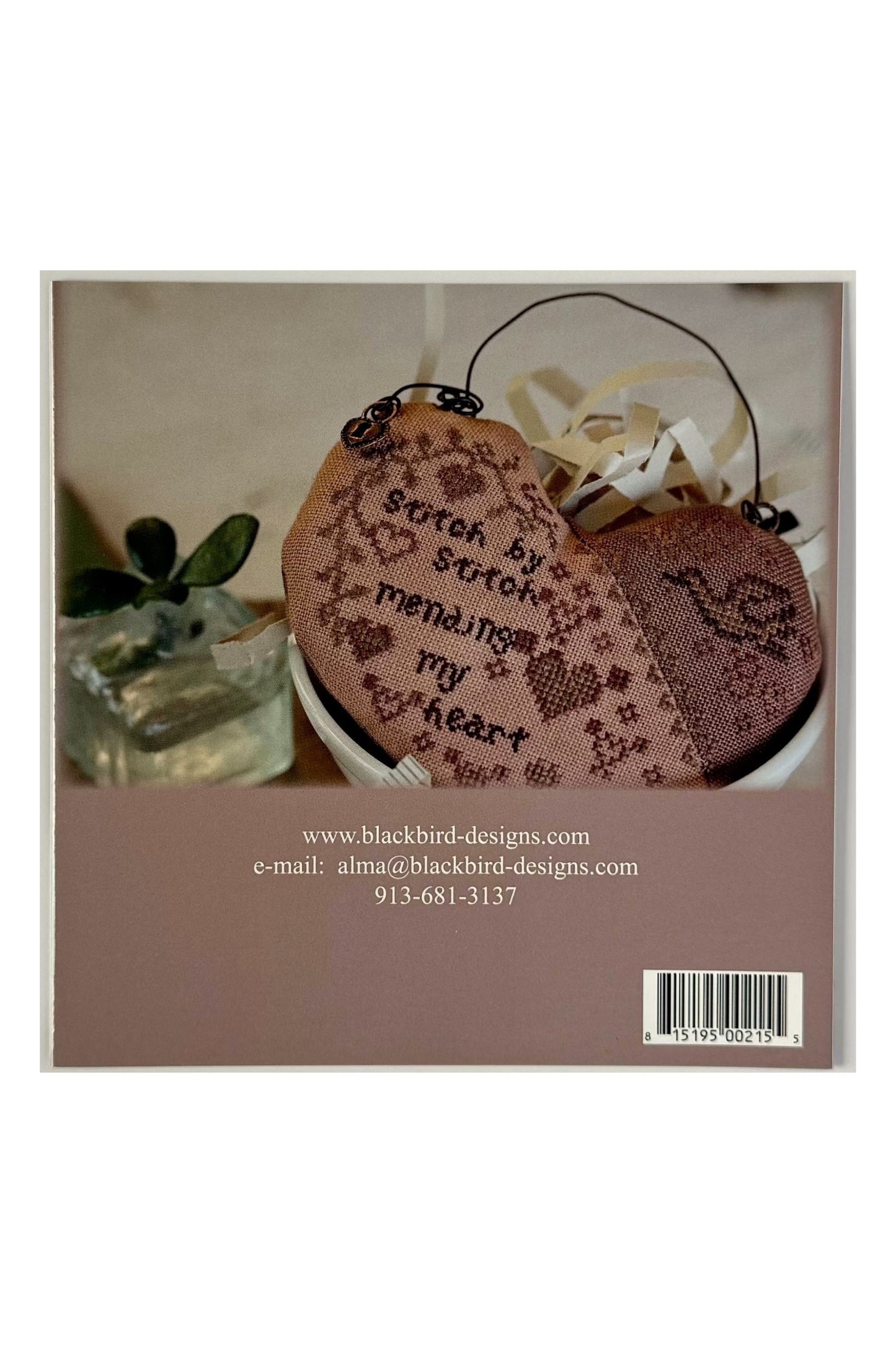 Stitch by Stitch ~ Tender Hearts Series #3 ~Blackbird Designs