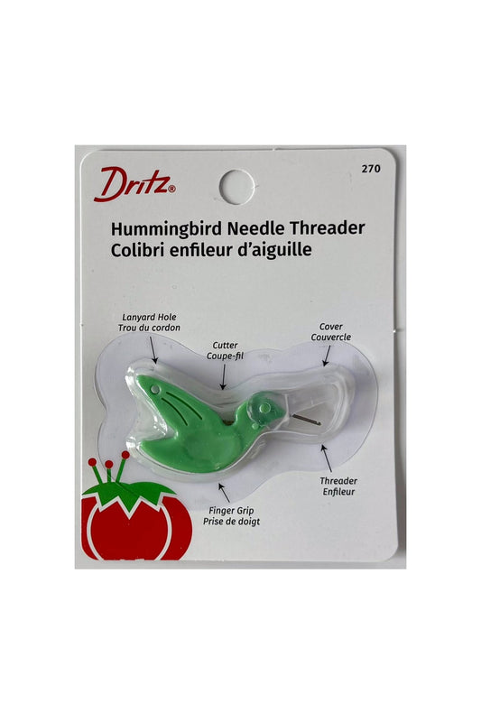 Dritz ~ Hummingbird Needle Threader with Thread Cutter