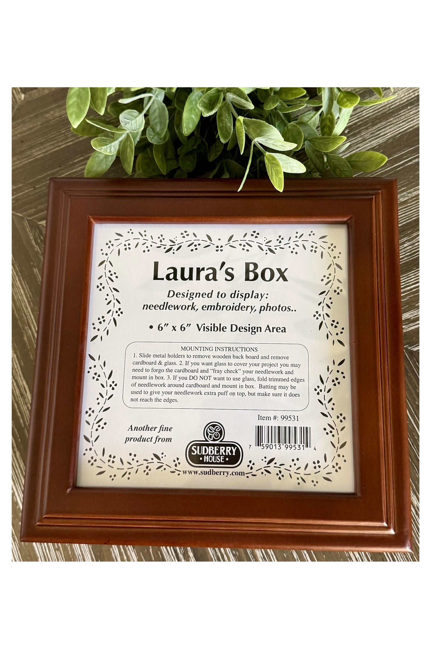 Laura's Needlework Box ~ Sudberry House