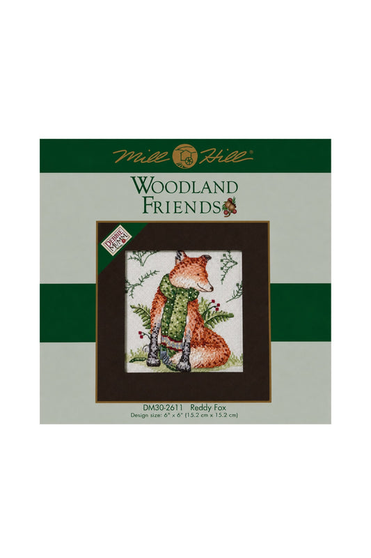 Reddy Fox ~ Mill Hill ~ Debbie Mumm ~ Woodland Friends ~ DM30-2611