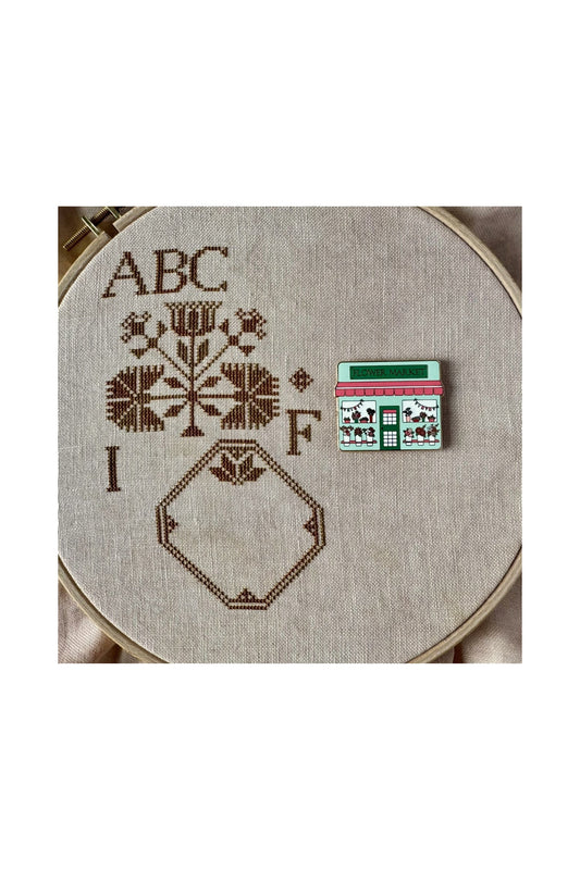 Flower Market Needle Minder ~ Flamingo Toes