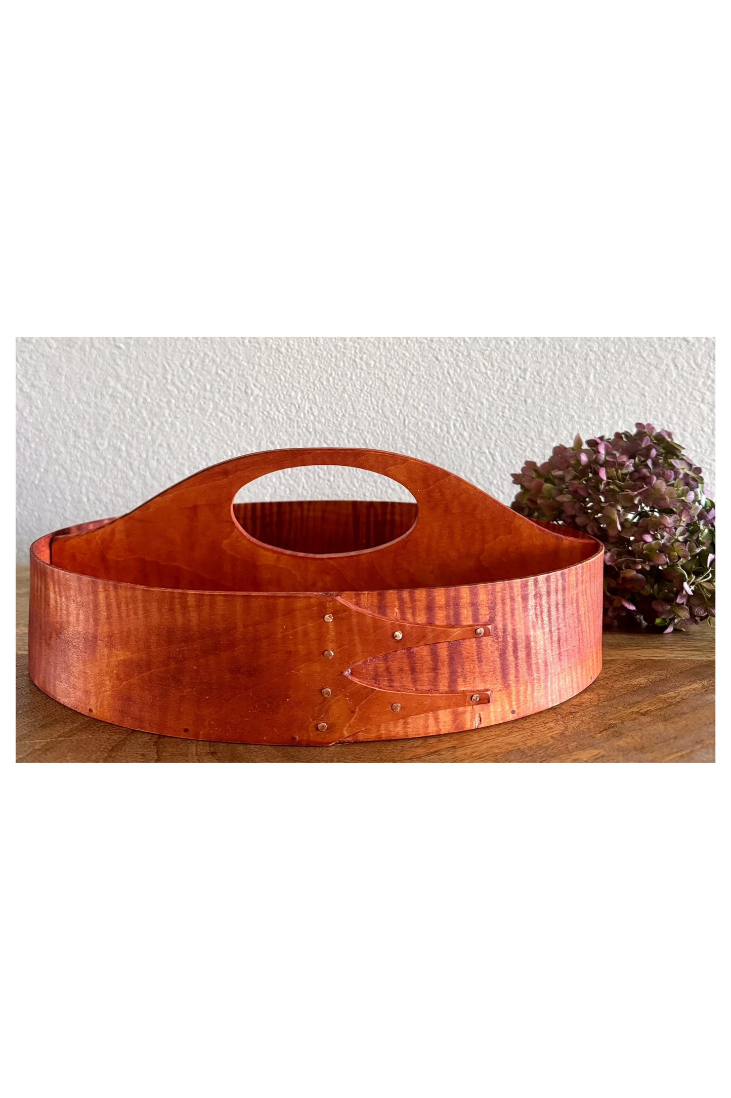 Tiger Maple Shaker Divided Carrier Size #7 ~ Joe Dowden Boxmaker