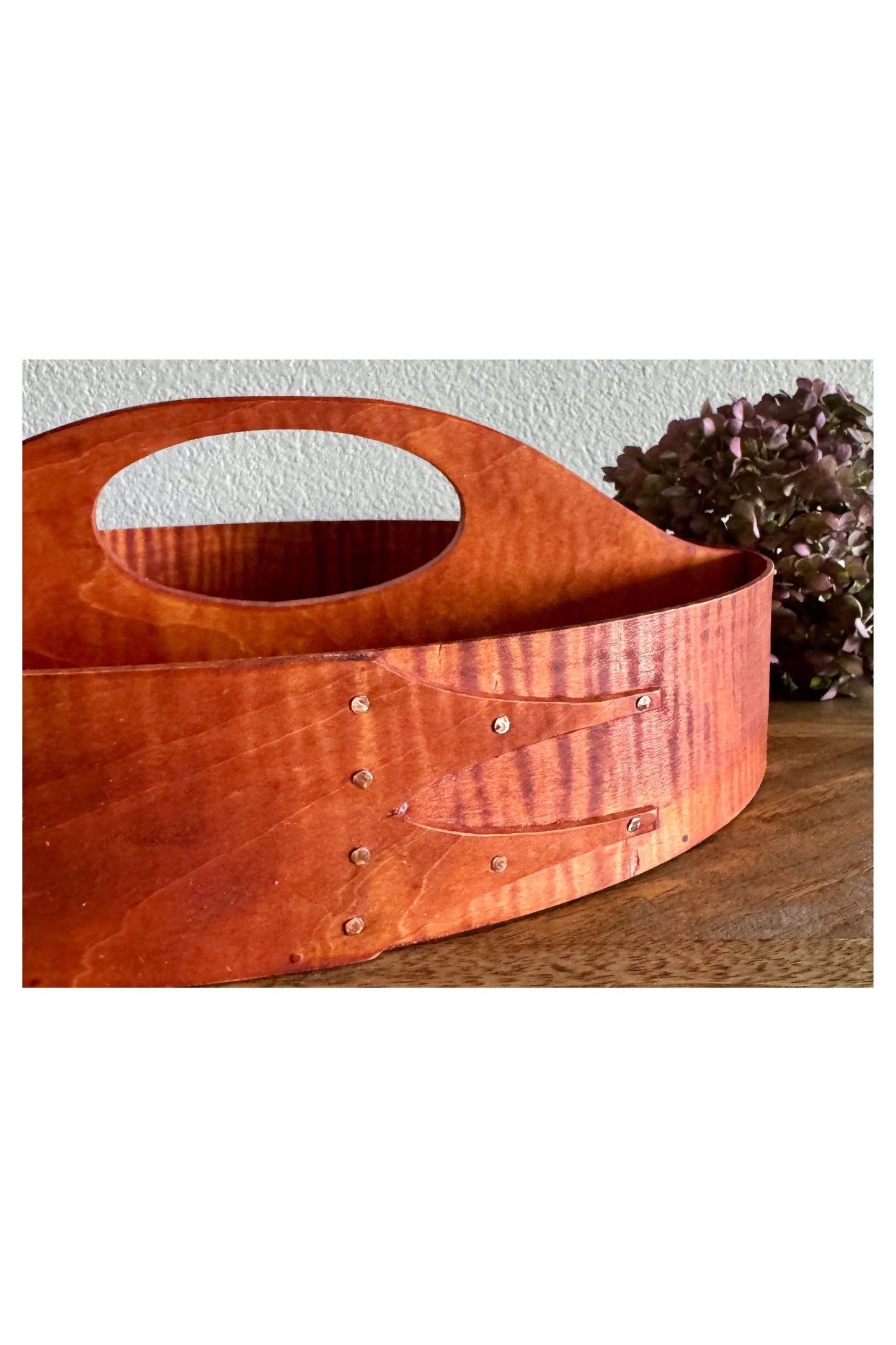 Tiger Maple Shaker Divided Carrier Size #7 ~ Joe Dowden Boxmaker