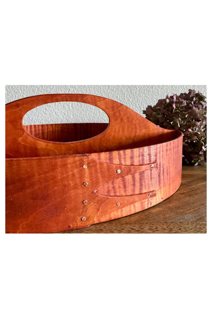Tiger Maple Shaker Divided Carrier Size #7 ~ Joe Dowden Boxmaker